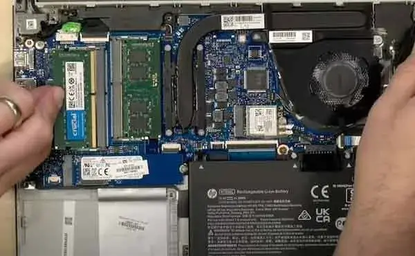 hp laptop memory upgrade